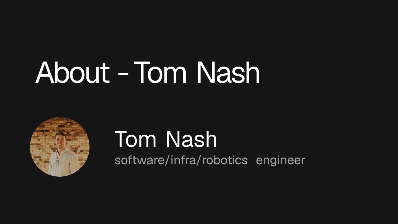About - Tom Nash